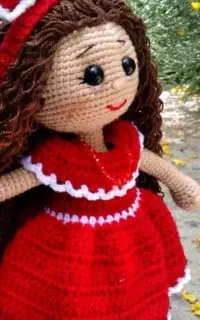 عروسک بافتنی