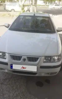 سمند ۹۳ بی رنگ سلامت