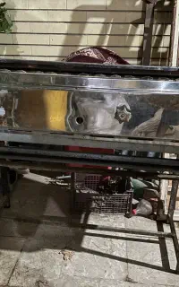 چرخ گوشت  و کباب پز گازی
