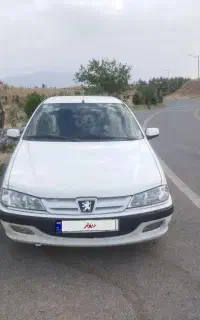 پژو پارس سفید مدل 86