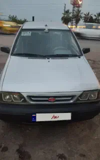 پراید 85 نقره ای