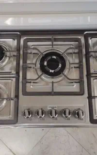 اجاق گاز رومیزی صفحه استیل پنج شعله
