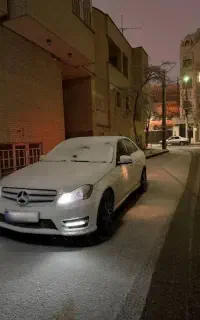 بنز c200 مدل ۲۰۱۲ بی رنگ