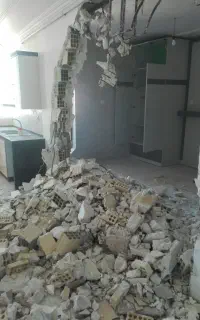 تخریب و تعمیرات،کنده کاری،گچکاری و لکه گیری