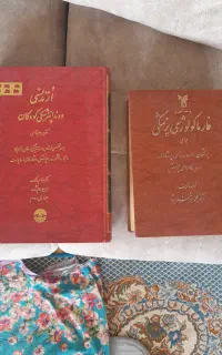 دو جلد کتاب پزشکی