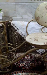 میز تلفن فلزی