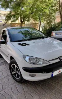 ۲۰۶ اس دی v8  مدل ۹۹ بدون رنگ در حد خشک