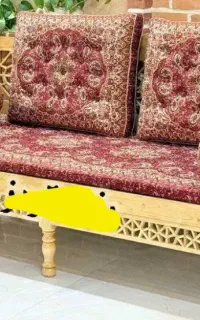 پشتی ترمه سنتی یزد