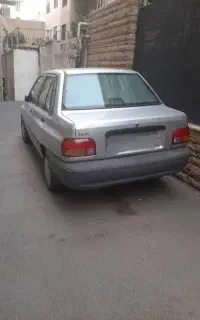 پراید نقره ای ۸۵