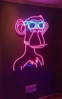 تابلو نئون مناسب اتاق خواب و دکوراسیون داخلی