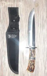 چاقو شکاری کلمبیا دسته استخوانی