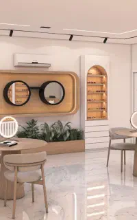 طراحی 3D (سه بعدی) دکوراسیون داخلی و نما تخصصی.