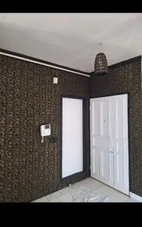 نقاشی ساختمان  وطرح کاغذدیواری
