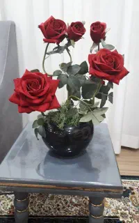 گل مصنوعی رز