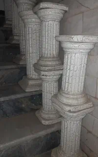 پایه گلدان سفالی