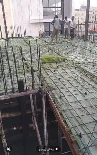 اجرای قالب بندی سقف و دیوار