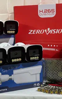 پک۶دوربین مداربسته برای آپارتمان‌ وپارکنیگ اقتصادی