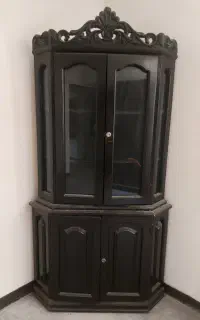 بوفه چوبی دوتیکه