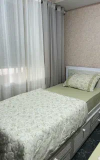 تخت خواب یک‌نفره با ۴ کشو و باکس و تشک رویال