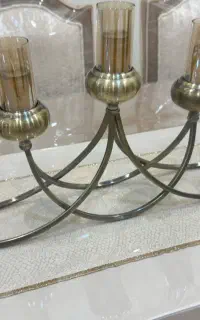 جاشمعی پنج شاخه برنزی