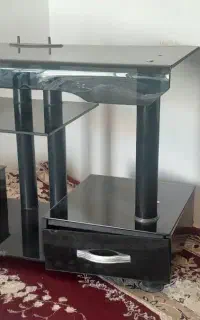 میز تلوزیون شیشه ایی