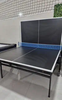مشکی ۱ دستگاه میز پینگ پنگ چرخدار ایرهاکی