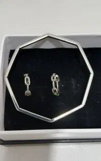 النگووگوشواره نقره