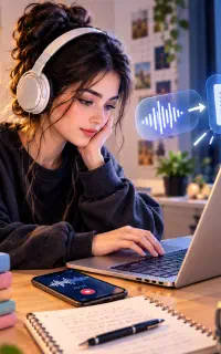 تبدیل ویس به متن مرتب و تایپ‌شده