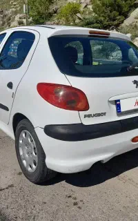 پژو ۲۰۶ تیپ ۲ مدل ۹۱