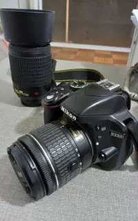 دوربین عکاسی فیلمبرداری نیکون nikon d3300 دو لنز