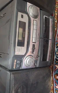 ضبط و صوت دو کاست مدل ایوا سالم