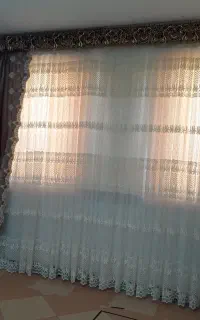 پرده با والن ۴ونیم متر سالم و تمیز قیمت۷تومن
