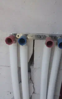 لوله کشی اب و فاضلاب  پنج لایه پکیج گرمایش از کف