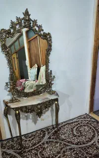 اینه شمعدان برنجی