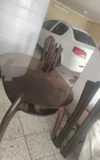 میز و صندلی چوبی