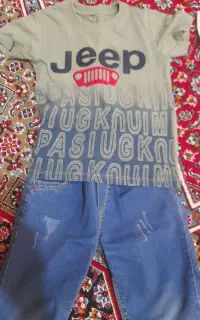 لباس پسرونه اندازه ۵ تا ۷ سال