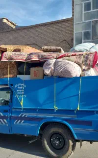 حمل بار خاور نیسان کارگر اثاث کشی جابجایی منزل