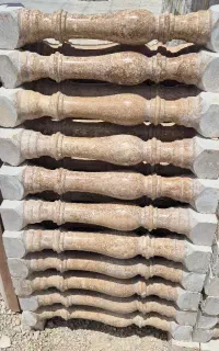 نرده سنگی شکلاتی