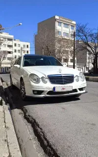 بنز e240 بدون رنگ فول اورهال