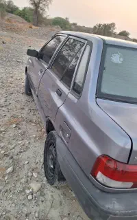 پراید۱۳۱ بدون رنگ شاسی پلم