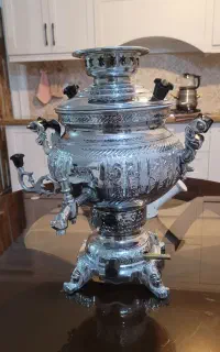 سماور گازی ۴ لیتری پاکان ۶ مرتبه استفاده شده