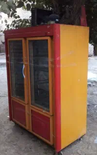 بخچال ۴در  به همراه هود جنس عالی با فن قوی