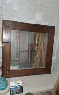 آینه و شلف دیواری