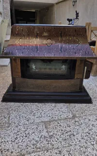 بخاری شومینه ای تمیز درحد نو