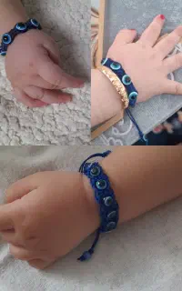 دستبند چشم نظر بچگانه