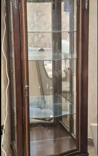 بوفه منبت کاری،ساعت دیواری