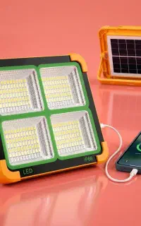 یک چراغ برای همه‌جا/ پرژکتور شارژی خورشیدی MX10