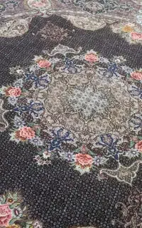 فرش دایره ۳در۳ پرویزیان