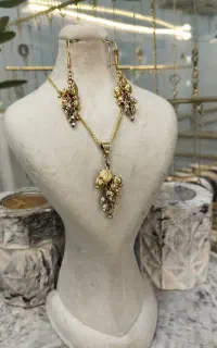 نیم ست گوی طلا بدون اجرت و مالیات