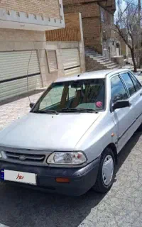 پراید دوگانه کارخانه نقره ای